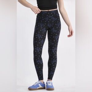 No Boundaries Black and Blue Butterfly Leggings